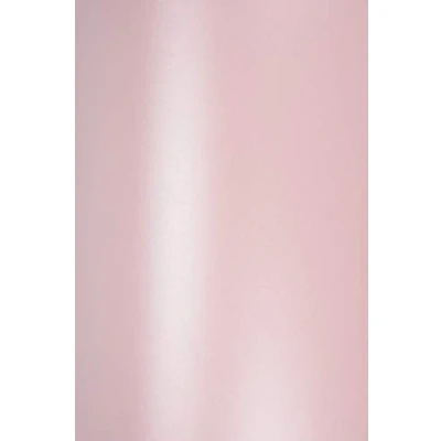 Immagine di Netuno 10x cartoncino perlato rosa pallido formato A4 210 x 297 mm 250g Majestic Petal perlescente per matrimonio compleanno decorazioni lavoretti colorato