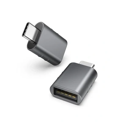 Immagine di Syntech Adattatore da USB C a [2 pezzi], Type C, Conversione Thunderbolt 4/3 3.1/3.0/2.0 per iPhone 16 Pro Max MacBook 2021 Air, Galaxy S9/S8/Tab S3, Dell XPS