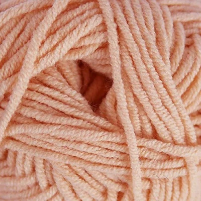 Immagine di Scheepjes Softfun Cotone Filato, Acrilico, 2466 Peach, 1x50g