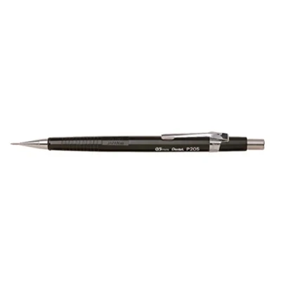 Immagine di Pentel P205 A Portamine Sharp con guida per mine da 4 mm, 0,5 HB, nero