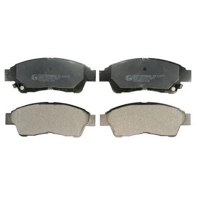 Immagine di DENCKERMANN B110977 Kit pastiglie freno Assale anteriore con segnalatore acustico usura TOYOTA: Corolla IX Hatchback, RAV4 I SUV, VIII Compact