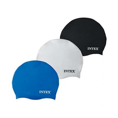 Immagine di Intex 55991 Cuffia in silicone, colori assortiti, 1 pezzo, Silicone