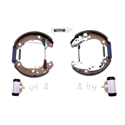 Immagine di HELLA Shoe Kit Pro 8DB 355 004 811 freno, Freno a tamburo con cilindretto regolatore/attuatore FORD: FIESTA 4, KA Hatchback