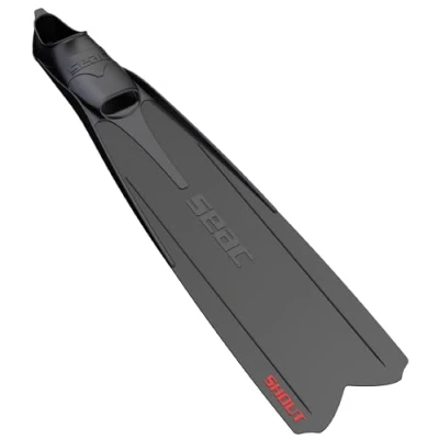 Immagine di SEAC Shout Pinne Lunghe per Pesca Sub, Apnea e Immersioni, Nero, 36/38
