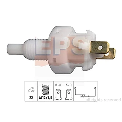 Immagine di EPS 1.810.004 Interruttore luce freno meccanico M12x1,5 Made in Italy OE Equivalent OPEL: Corsa A TR