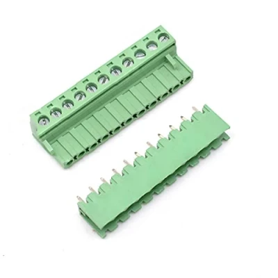 Immagine di Oiyagai 5 Set Connettore Blocco Terminale PCB a Vite Maschio Femmina 11 Pin Pitch 5,08mm