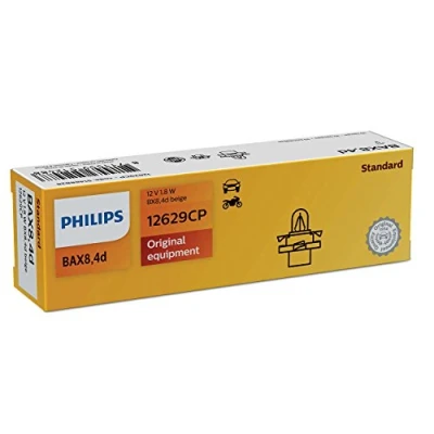 Immagine di PHILIPS 12629CP Lampade 12 1,8 Lampada con attacco di plastica B8.4d