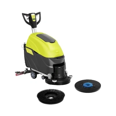 Immagine di ulsonix Lavapavimento Elettrico Lavasciuga Pavimenti TOPCLEAN 1600 (45,5 cm, 1.600 m²/h, W, 155 giri/min)