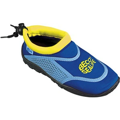 Immagine di BECO Unisex Kinder Sealife Surfschuhe, Strandschuhe, Wattschuhe Surf und Badeschuhe, Blau, 32/33