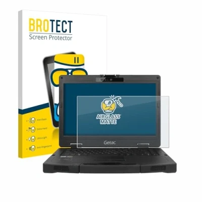 Immagine di brotect Pellicola Vetro Opaca per Getac S410 Protezione Schermo [Anti Riflesso, Durezza 9H]