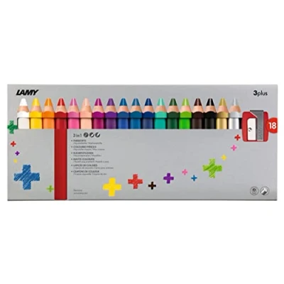 Immagine di Lamy 1223549 Set di matite colorate 3plus, confezione da 18 pz