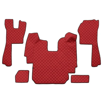 Immagine di F CORE FL03 RED Set tappetino Finta pelle anteriore 5 Rosso