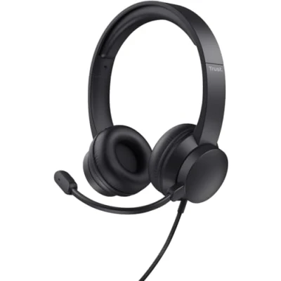 Immagine di Trust Cuffie Con Microfono On Ear Usb Hs 200, Multicolore