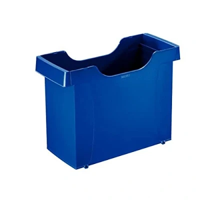 Immagine di Esselte Leitz 19080035 Uni Box plus Archivio per cartelle sospese A4, in polistirolo, colore: Blu
