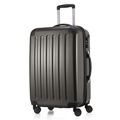 Immagine di HAUPTSTADTKOFFER ALEX Valigia rigida, Trolley espandibile, Bagaglio con 4 ruote doppie, 65 cm, 74 litri, Graphite