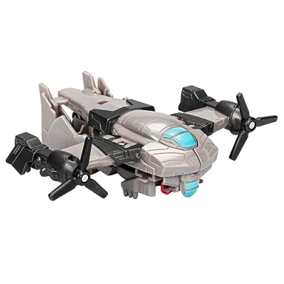 Immagine di Transformers: EarthSpark, action figure Flip Changer di Megatron, 10 cm, convertibile in 1 passaggio, giocattoli robot per bambini e bambine dai 6 anni su
