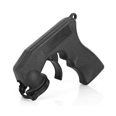 Immagine di Bomboletta Spray,Bomboletta Spray Per Spray, Adattatore Spruzzatore Vernice Con Impugnatura Completa Trigger Locking Lock