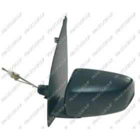 Immagine di Specchio retrovisore esterno Prasco FT1227114P Premium Sx nero manuale regolabile dall&#039;interno, Regolazione:comando cavo flessibile, convesso