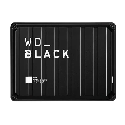 Immagine di WD Black P10 Game Drive 4 TB Hard Disk esterno da 2,5 USB 3.2 (Gen 1x1) Nero WDBA3A0040BBK WESN