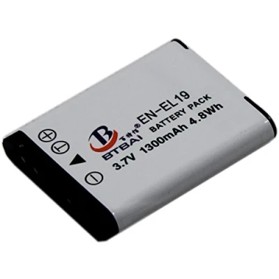 Immagine di Batteria EN EL19 per Nikon Coolpix S01 S100 S2750 S2500 S2800 S2900 S3200 S32 S3100 S3500 S3600 S33 S3300 S3400 S3700 S4100 S4150 S5300 S4200 S4300 S4400 S5200 S6400 S6500 S6600 S6800 S6900 S7000