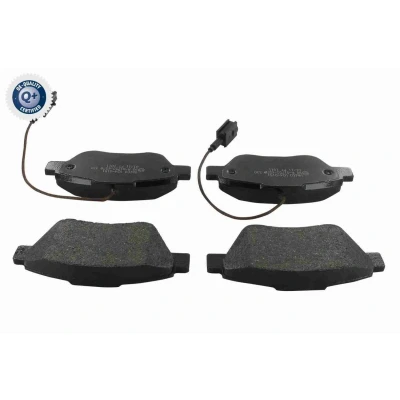Immagine di VAICO V24 0151 Kit pastiglie freno Q+ qualità di primo fornitore Assale anteriore Con contatto segnalazione usura FIAT: Punto Evo Hatchback