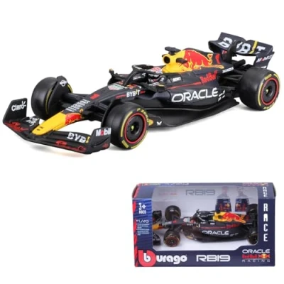 Immagine di Modellino Die Cast compatibile Red Bull RB19 2023 Max Verstappen nr. 1 Scala 1/43 Lunghezza 12cm