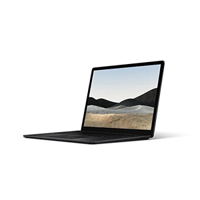 Immagine di 2021 Microsoft Surface Laptop 4 con Intel Core i7 1185G7 (13,5 pollici, 8GB RAM, 256GB SSD) (QWERTY Inglese) Nero (Ricondizionato)