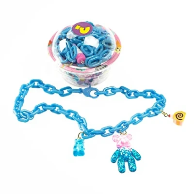 Immagine di Nice Group 87017 Perline ABC Funny Charms Suprise, Kit per Braccialetti e Collane Bambini, 1 scatolina a Sorpresa, Multicolore, Small,