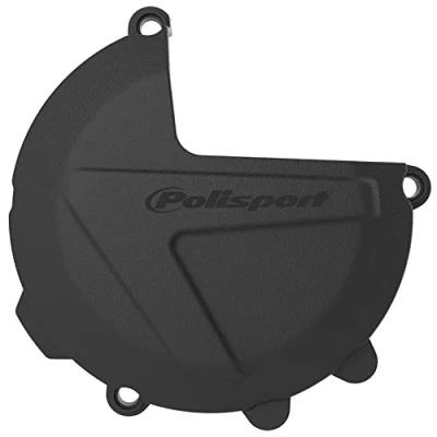 Immagine di POLISPORT 8461700001 Protezione coperchio frizione in poliammide resistente agli urti compatibile con le moto Husqvarna colore nero