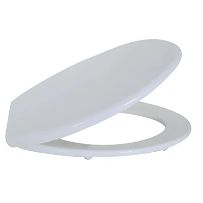 Immagine di MSV Copriwater in Polipropilene/Acciaio Raffinato di Colore Bianco, Inossidabile