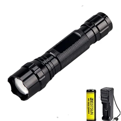 Immagine di BESTSUN Torcia IR 940nm visione notturna a infrarossi luce Zoom regolabile, da utilizzare con caccia Dispositivo(luce è invisibile agli occhi umani)