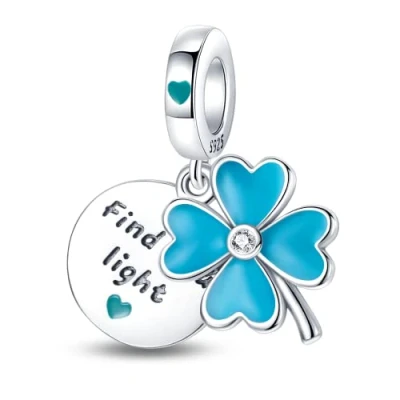 Immagine di Pandach Ciondolo in Argento Sterling 925 Charm, Bead Compatibile con Bracciale e Collane Europei da Donna ，Regali Perle