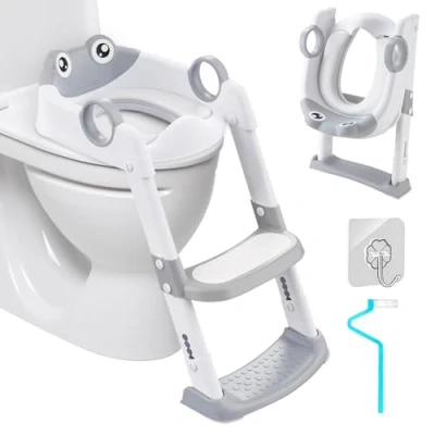 Immagine di UCAMP Riduttore WC per Bambini Con Scaletta e Sedile Vasino