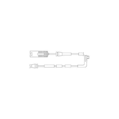 Immagine di DELPHI LZ0192 Kit contatti segnalazione, Usura guarnizione freno