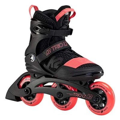Immagine di K2 Skates Donne Pattini in linea TRIO LT 100 W black_coral — black coral EU: 42 (Mondo: 275 / cm: 27.5 UK: 8 US: 10.5) 30F0128