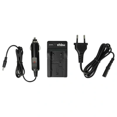 Immagine di vhbw caricabatterie compatibile con JVC GZ MS90, MS90EU, MS95, MS95EU camera Stazione di ricarica