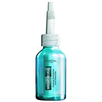 Immagine di L&#039;Oréal Paris Bright Reveal Peeling Scrub Anti Macchia, per tutti i tipi di pelle, macchie post acne e scure con niacinamide 25% AHA + BHA PHA, 25 ml
