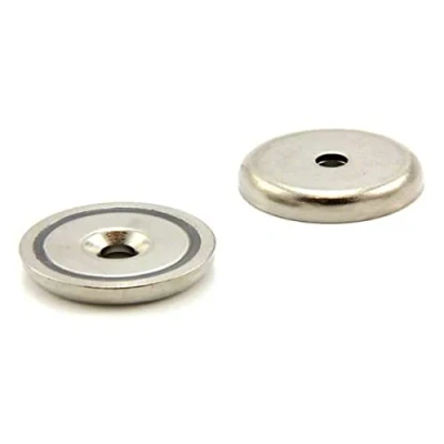 Immagine di first4magnets F4MA32 1 Magnete al neodimio N42, 32 x 8 mm (d P), svasatura, forza magnetica: 44 kg