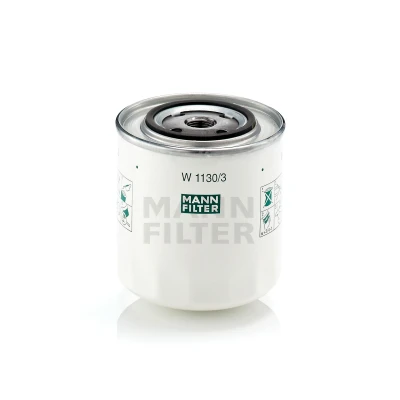 Immagine di MANN FILTER W 1130/3 Filtro olio 3/4 16 UNF con una valvola blocco arretramento ad avvitamento VOLVO: V70 I, 850 Station Wagon, 2