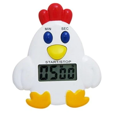 Immagine di OFKPO Digitale Timer Elettronico da Cucina 100 Minuti(Forma di Pulcino)