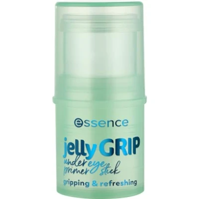 Immagine di Essence Jelly Grip undereye primer stick, trasparente, idratante, nutriente, innescante, radiante, fresco, vegano, senza olio, profumo, alcool, confezione da 1 (4,6 g)