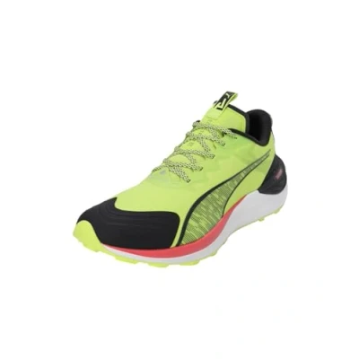 Immagine di Puma Electrify Nitro 3 TR Scarpe da trail running, Uomo, Taglia: 39, Lime pow/black/active red Tessuto / sintetico