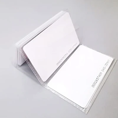 Immagine di YAVIS 10 schede RFID 125 KHz prossimità ID Smart Card Tag 0,8 mm di spessore TK4100 / EM4100 EM4200 Lettura singola scheda per sistema controllo accessi