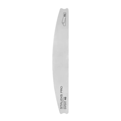 Immagine di STALEKS PRO Base metallica a mezzaluna per limette autoadesive in acciaio inox. Expert 40. MBE 40 (Base metallica)