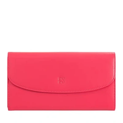Immagine di DUDU Kontinentale Brief Portafoglio, Donna, Taglia: One Size, Raspberry