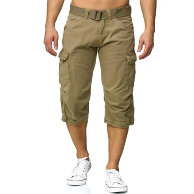 Immagine di Indicode Jeans MIT GÜRTEL Nicolas Shorts, Uomo, Taglia: Medium, Greige