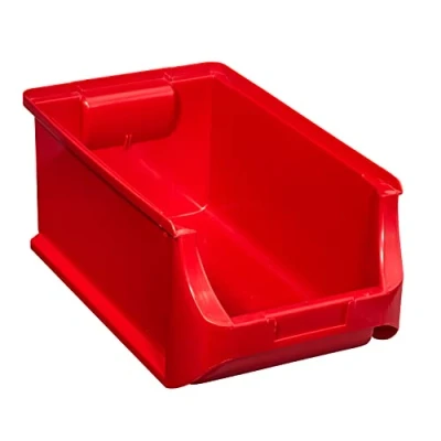 Immagine di Allit 456213 Cassetta impilabile da magazzino (L x A P) 205 150 355 mm Rosso 1 pz.