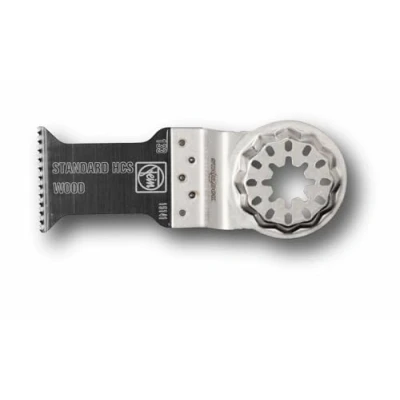 Immagine di FEIN e Cut Standard Lama da taglio, Conf. 5 pz., Larghezza 35 mm, Lunghezza 50 Attacco Starlock, con dentatura stretta, Ideale per legno, cartongesso plastica.