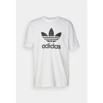 Immagine di adidas Originals Trefoil Tshirt con stampa, Uomo, Taglia: XL, White