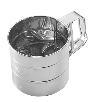 Immagine di Pedrini Gadget Spargifarina, Acciaio Inossidabile, Argento, 16x10x9.5 cm